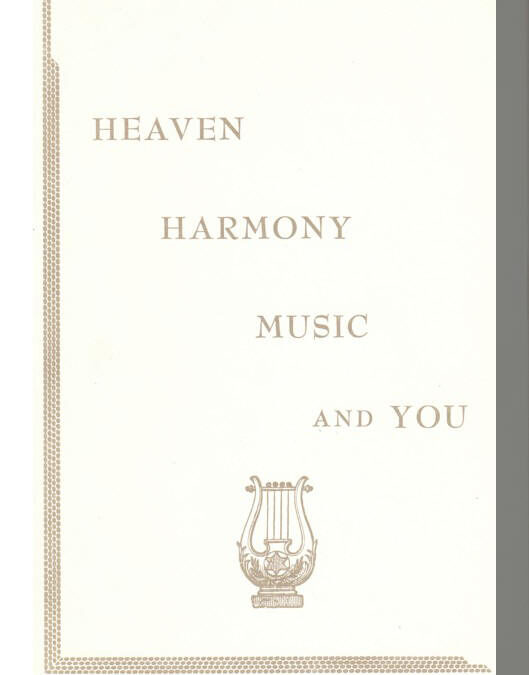 Heaven, Harmony, Music & You